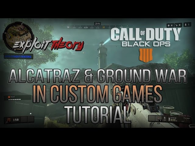 How to Get the Blundergat in Blackout Alcatraz Mode + Gameplay! (Black Ops  4) 