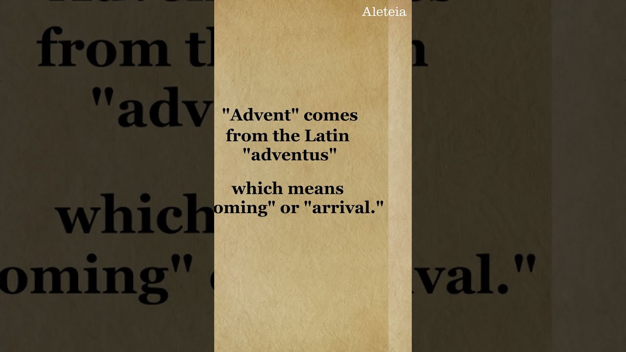 What Does Advent Mean YouTube What Does Advent Mean YouTube