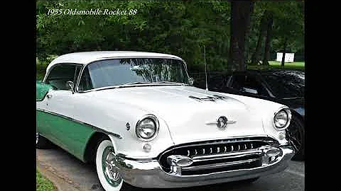 Discover the Exquisite Grill of the 1955 Oldsmobile Rocket 88