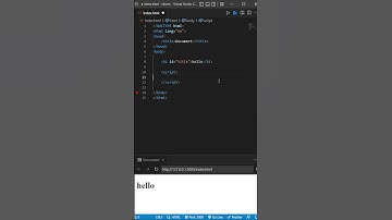 HTML ids as javascript variables