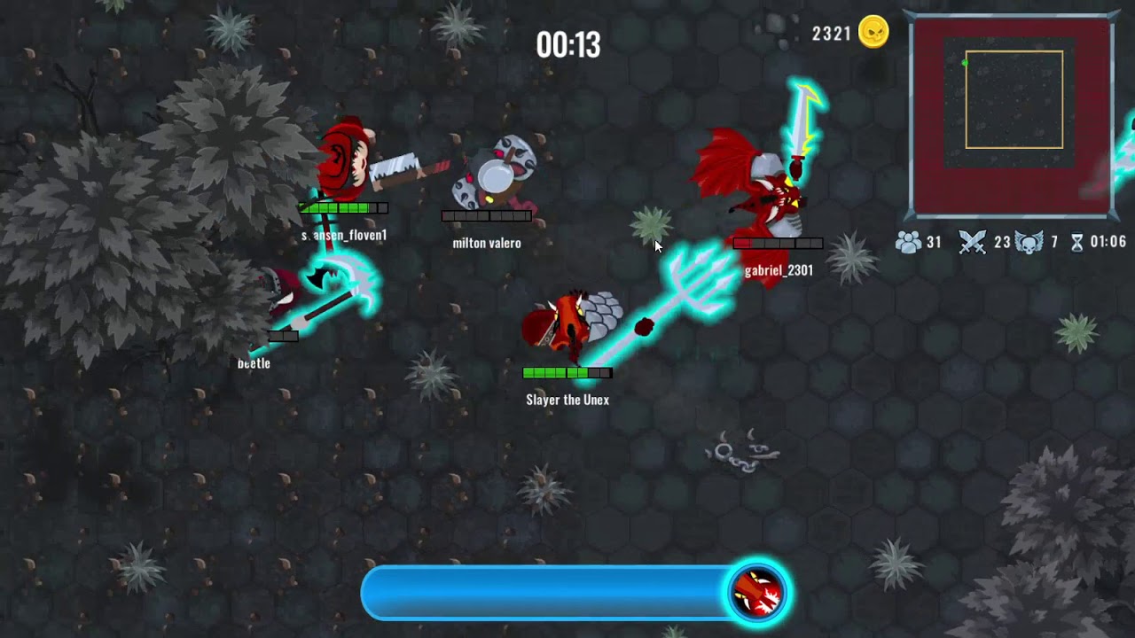 Warcall.io Battle Royal Lizard Champion