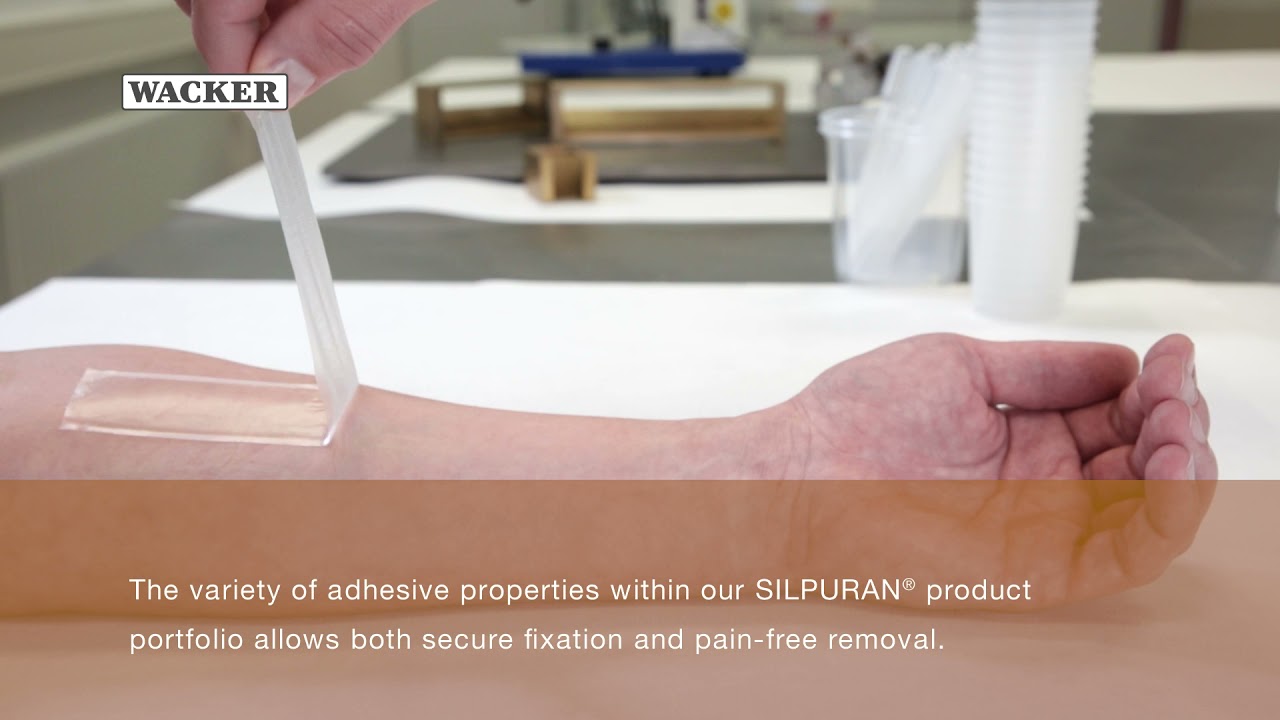 SILPURAN® Silicone Adhesive Gels Secure Fixation and PainFree