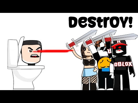 Skibidi toilet vs All Hackers