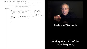 DSP Topic 1: Review of Sinusoids