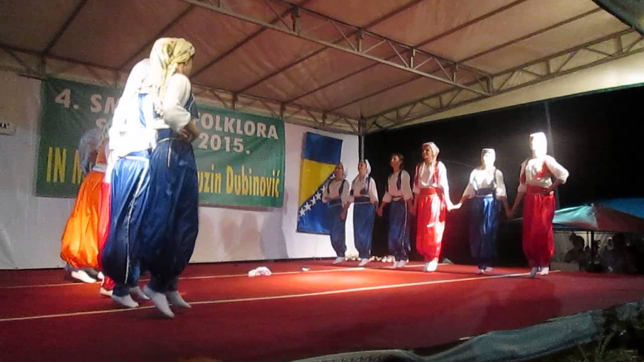 UG JOŠAK Piskavica, nastup na 4.Smotri folklora-Sjenina 2015