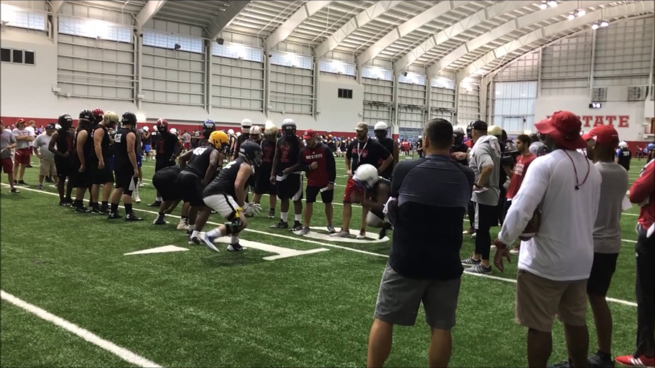 MICHAEL SULLIVAN NC STATE FOOTBALL CAMP 6-16-17