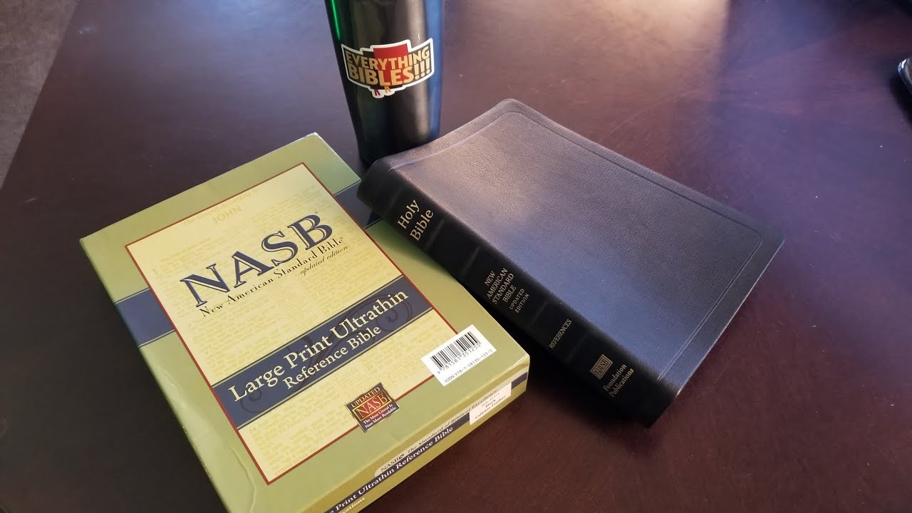APRIL 2019 Giveaway Bible - NASB LPUT Calfskin (Be a Subscriber and Comment)