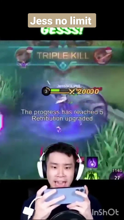 full power jess no limit level 1 Savage #shorts #meme #mlbb #mlbbshorts