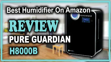 Pure Guardian H8000B Ultrasonic Warm and Cool Mist Humidifier Review - Best Humidifier on Amazon