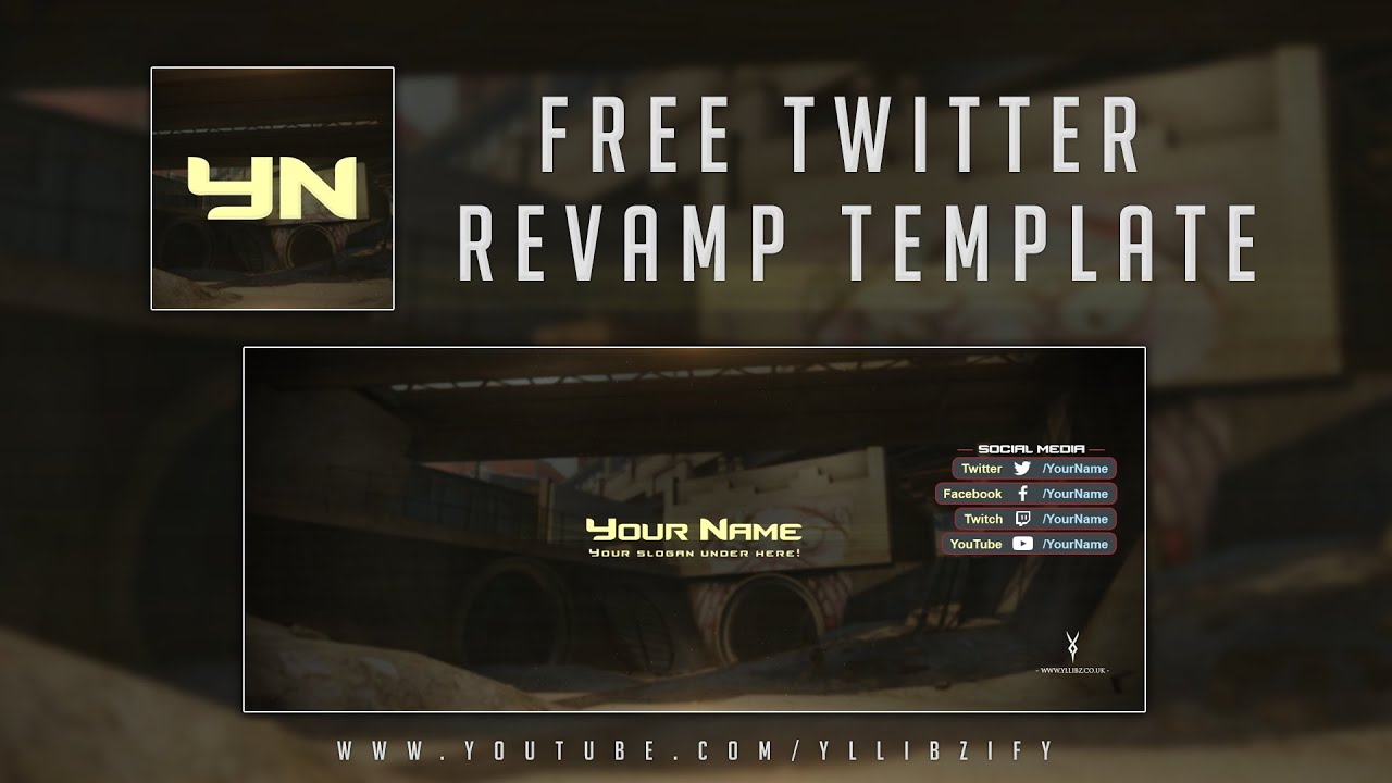 free graphics twitter header template 3 counter strike global youtube header template