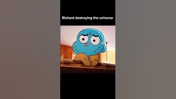 ⚠️ Richard Started Working 😱 #gumball #shorts