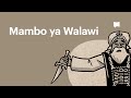 Muhtasari Mambo Ya Walawi Muhtasari Mambo Ya Walawi