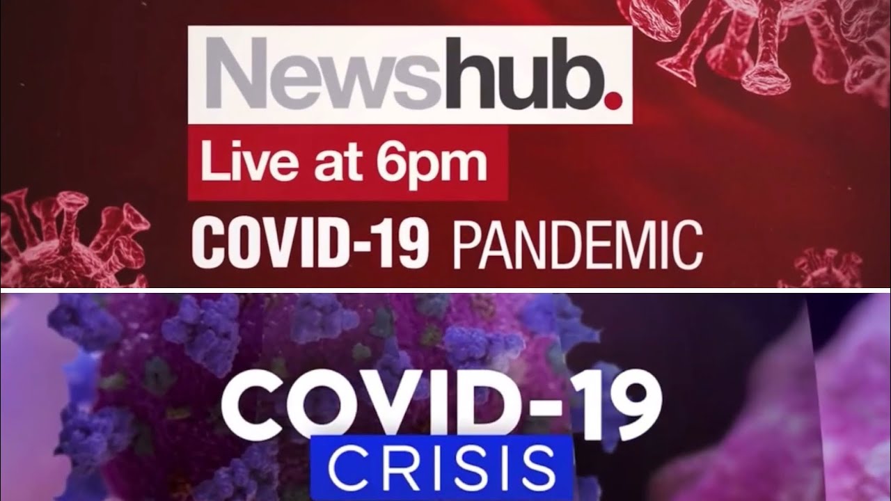 TVNZ 1 & Newshub: Announcement of Level 4 Lockdown - 23rd March 2020