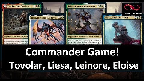 Commander Game - Tovolar, Liesa, Leinore, Eloise