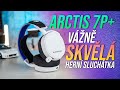 Herní sluchátka SteelSeries Arctis 7P+: Když se podaří, co se dařit má! (RECENZE # 1509)