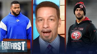 As much as I like Jimmy G, I'm going with Rams over 49ers — Broussard | NFL | FIRST THINGS FIRST