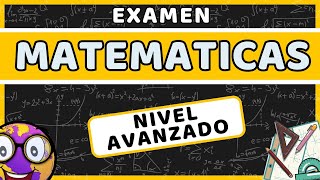 ☑️​ EXAMEN DE MATEMÁTICAS - Nivel Secundaria 🤯🧠​​🎓  | Test de matemática con opciones | MDT