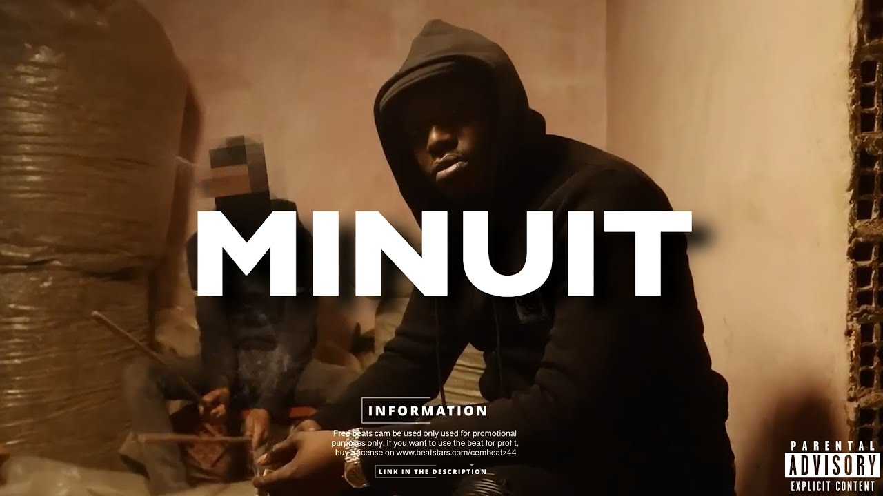 Werenoi x Lacrim x Maes Type Beat  | "Minuit" | Guitar Instru Rap Sombre 2025