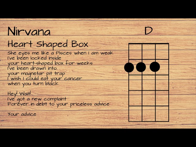 Nirvana – Heart-Shaped Box Lyrics