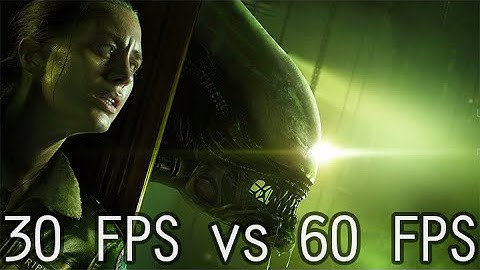 Alien: Isolation 30 vs 60 FPS side-by-side comparison (no spoilers)