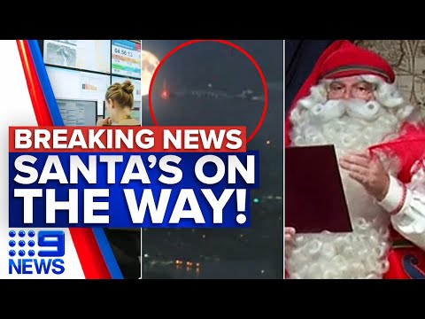 Santa given border exemption for Christmas deliveries | 9 News Australia thumbnail