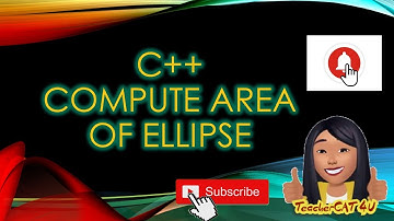 C++ Compute the Area of Ellipse