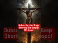 Gospel of Jesus #christianmotivation #jesus #God #fyp