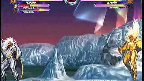 MvC2 Online (360): Brett (MSP) vs Omega Weapon X (MSS) 4 .:5.12.10:.