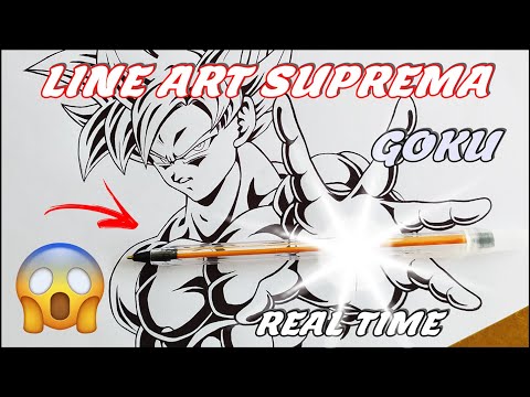 Carlos Arts — 🖋️ Pintura em Progresso do Goku Instinto Superior