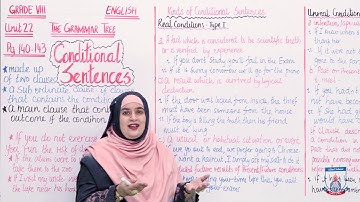Class 8 - English - Unit 22 - Lecture 48- Conditional Sentences - Allied Schools