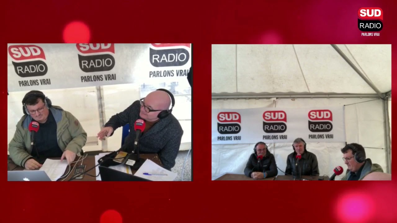 Bernard Hinault et Bernard Thévenet sur Sud Radio à Bergerac