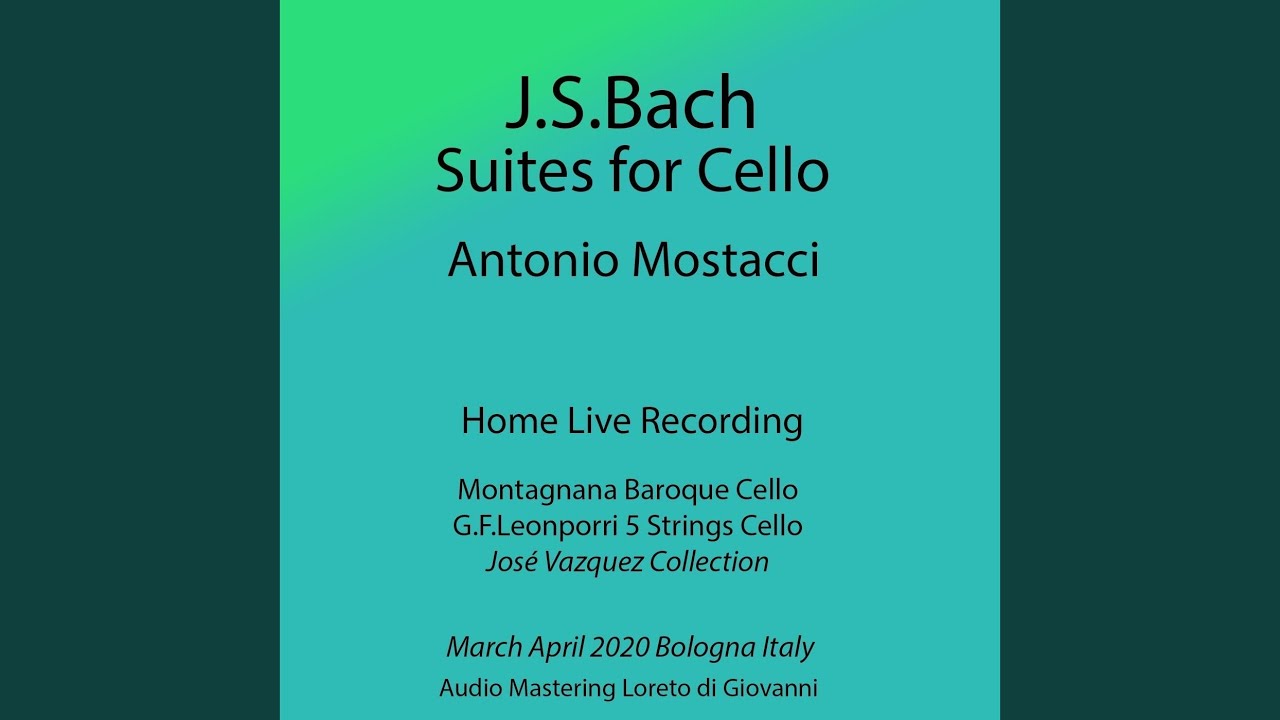 Cello Suite No. 5 in C Minor, BWV 1011: II. Allemande bekijken op YouTube