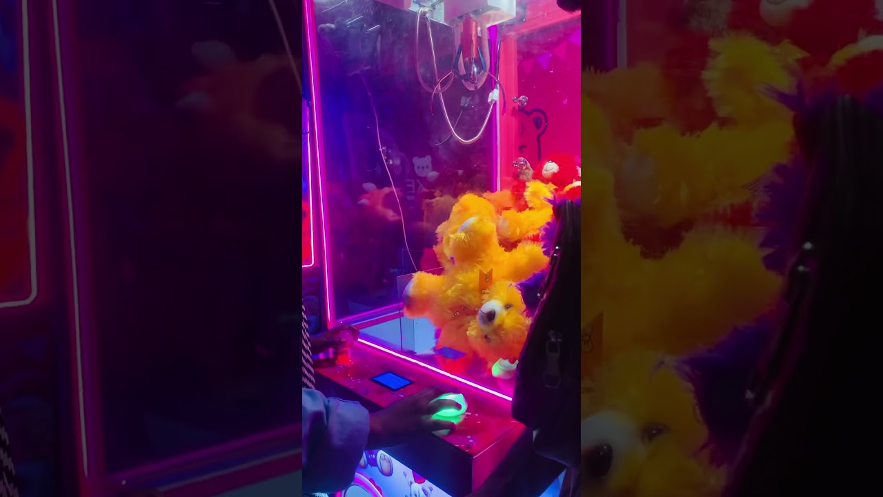 smt iv apocalypse demon slot Teddy Bear Mashine Claw Game🧸🫨shorts fun game lulumallshorts clawmachine teddybearteddy