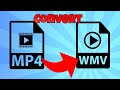 how to convert mp4 to wmv