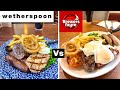 Mixed grill  wetherspoons vs brewers fayre  who wins