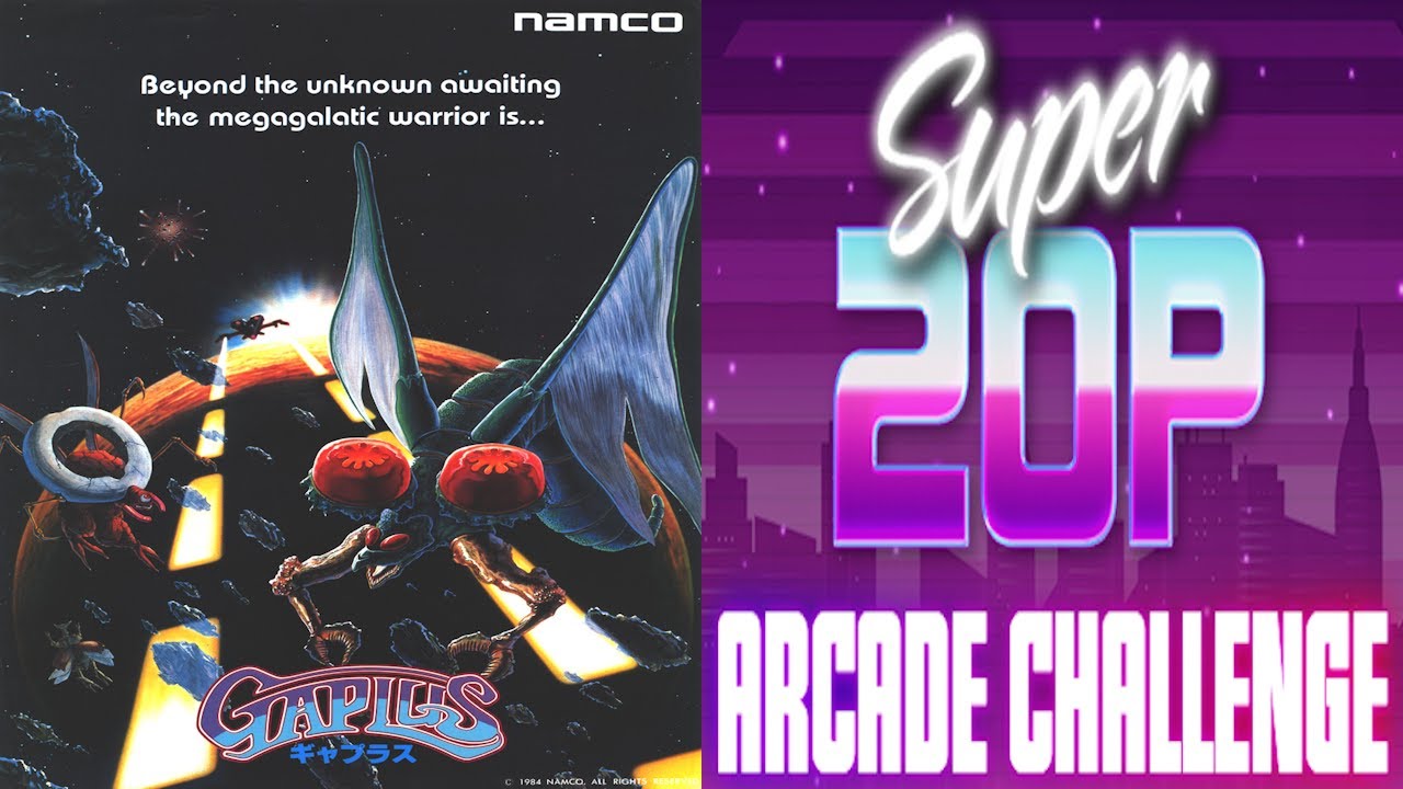 Gaplus - Super 20p Arcade Challenge