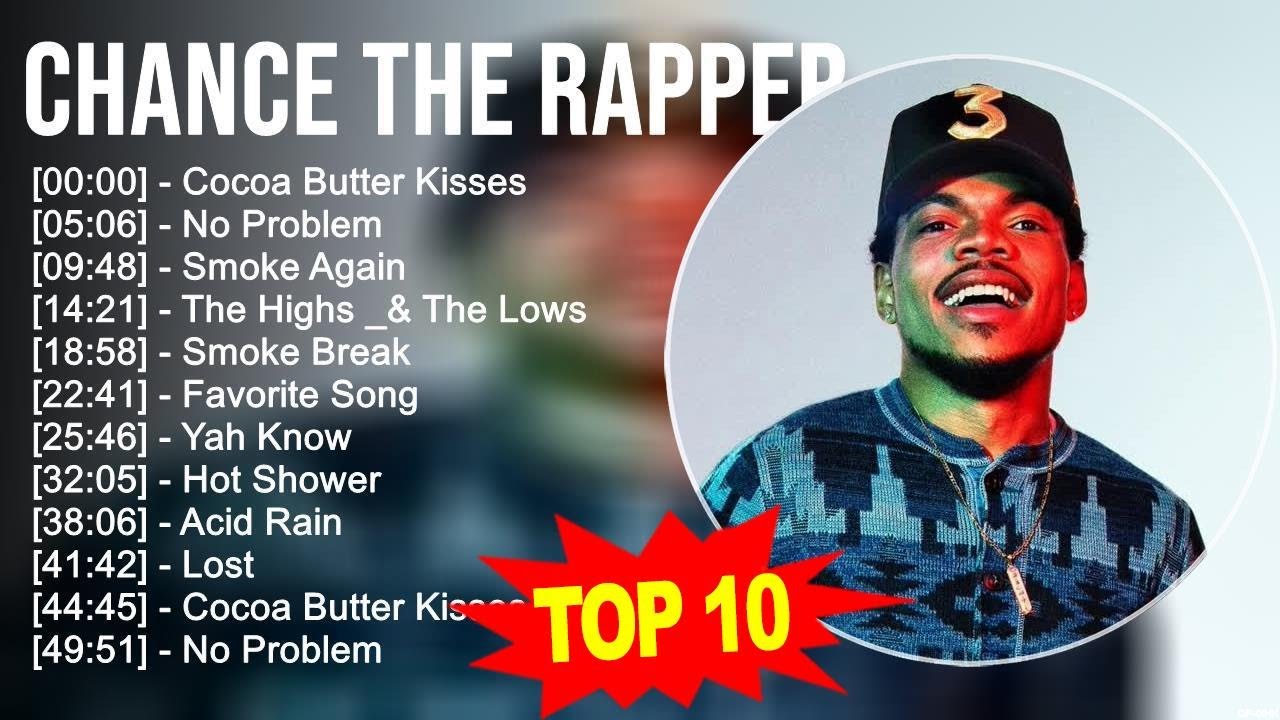 Chance the Rapper 2023 MIX  Top 10 Best Songs  Greatest Hits  Full Album