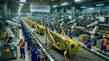 Inside a Crispy Grasshopper Farm: How They Make the Perfect Crunch (Full Process)
