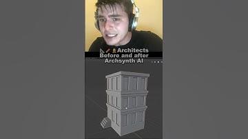 this AI tool generates renders from sketches in seconds! #ai #architecture