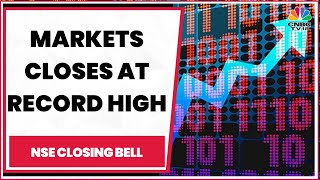 Market Ends At A Record Closing High Led By RIL & ICICI Bank | NSE Closing Bell | CNBC-TV18