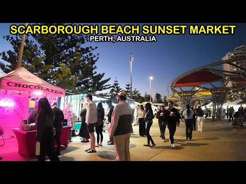 SCARBOROUGH BEACH SUNSET MARKET (Perth, Australia)