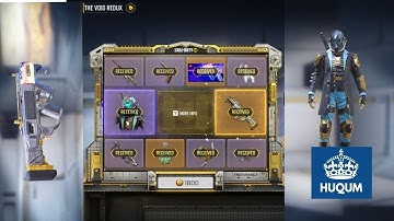The VOID REDUX Draw | Cordite Zero G | Call of Duty Mobile Luckydraw Skins and Crates