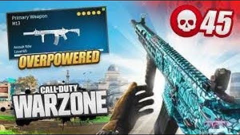 The NO RECOIL M13 in WARZONE! (M13 Class Setup)