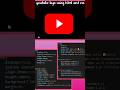 youtube logo using html and css