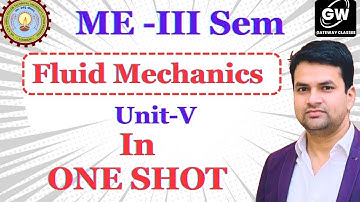 UNIT-5 I ONE SHOT I FLUID MACHINERY