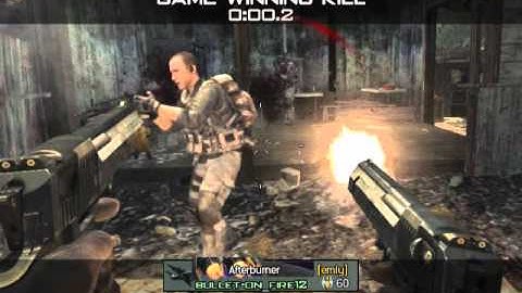 bullet-on_fire12 Desert Eagle Winning Kill Cam - MW3 Game Clip