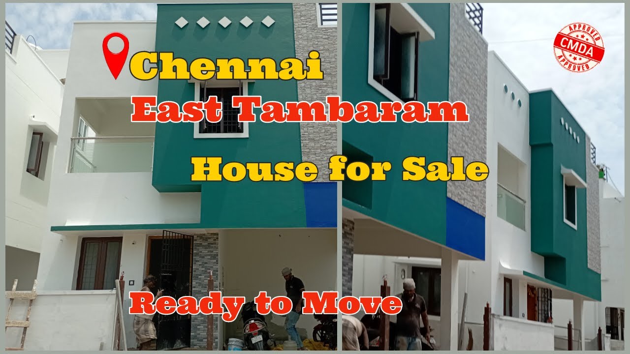 😍Chennai East Tambaram, Near selaiyur House for Sale, Ready to move
