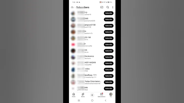 How to see subscribers on youtube | Apne Subscriber kaise dekhe | subscriber kaise dekhe #shorts​