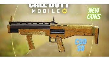 Upcoming Season 8 New guns M13 (AR) & R90 (shotgun) gameplay/Chinese test server -COD mobile#tutu141