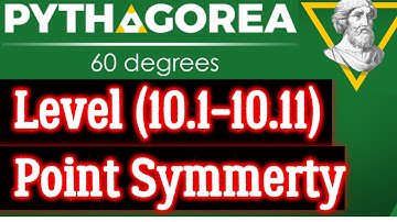 Pythagorea 60 degrees Level (10.1-10.11) Point Symmetry complete Solutions